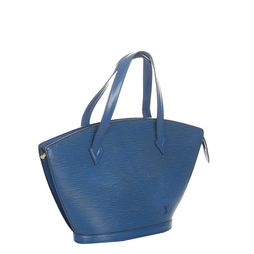 

Louis Vuitton Blue Epi Leather Saint Jacques PM Short Strap Bag