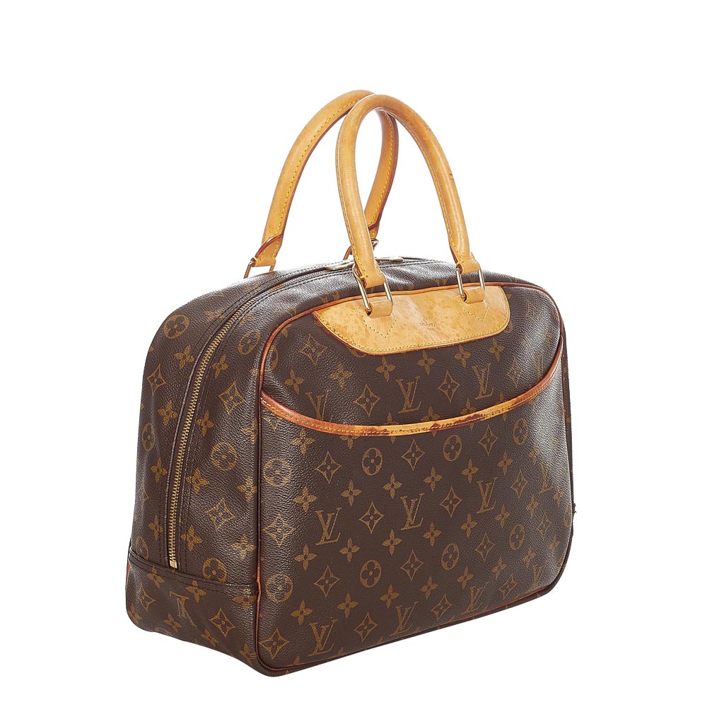 

Louis Vuitton Monogram Canvas Deauville Bag, Brown