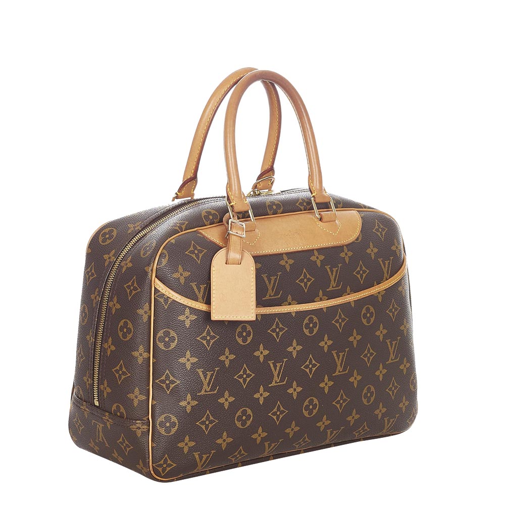 

Louis Vuitton Monogram Canvas Deauville Bag, Brown