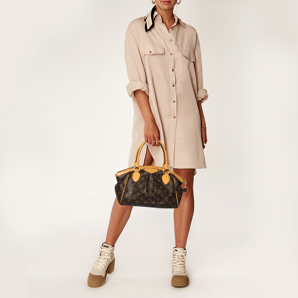 

Louis Vuitton Monogram Canvas Tivoli PM Bag, Brown
