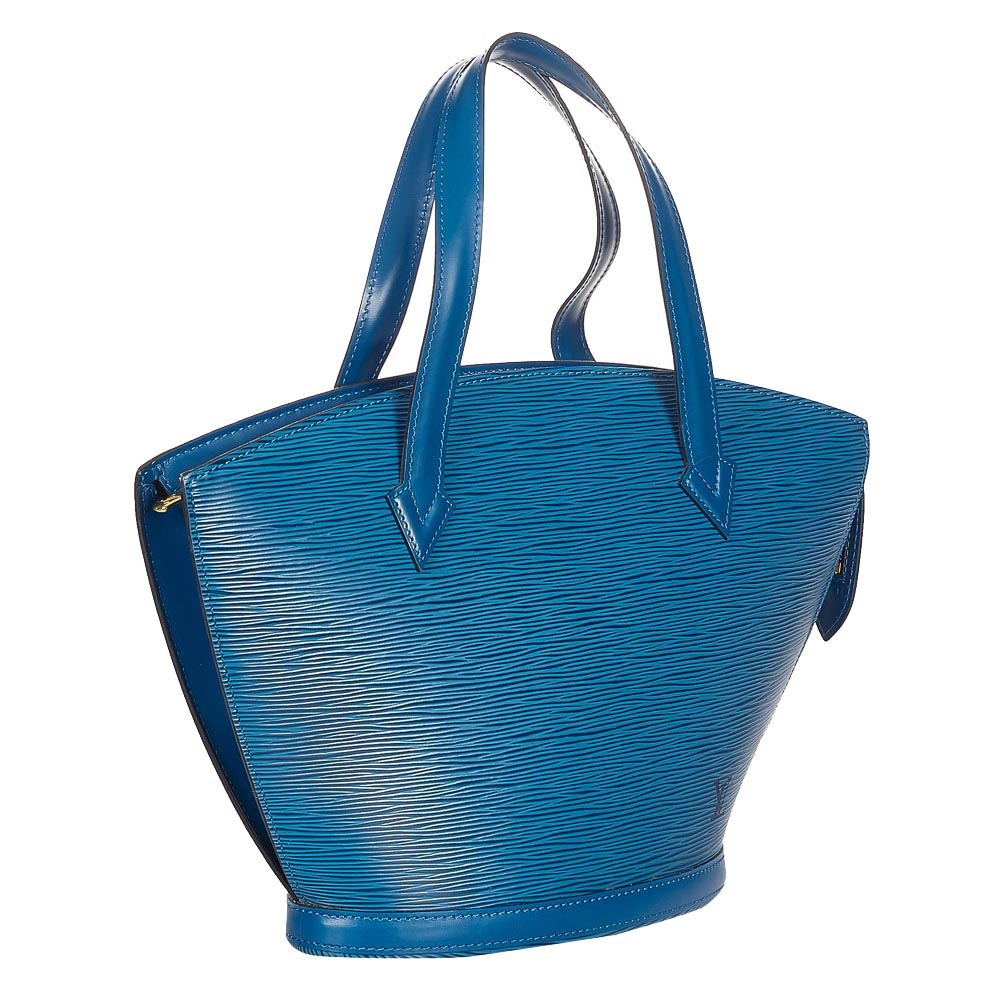 

Louis Vuitton Blue Epi Leather Saint Jacques PM Short Strap Bag