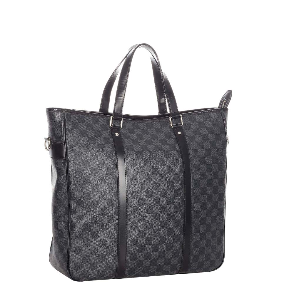 

Louis Vuitton Damier Graphite Canvas Tadao PM Bag, Black