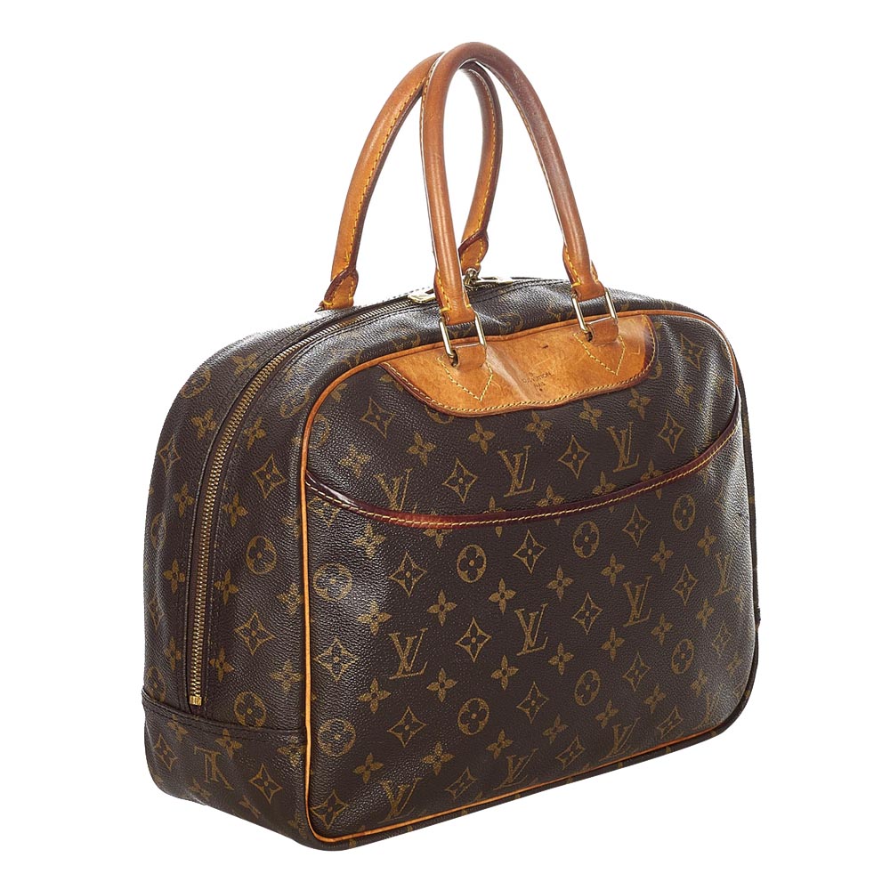 

Louis Vuitton Monogram Canvas Deauville Bag, Brown