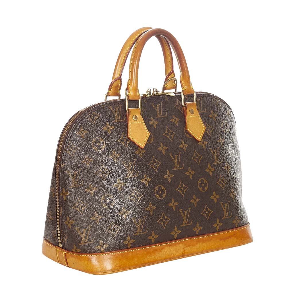 

Louis Vuitton Monogram Canvas Alma PM Bag, Brown