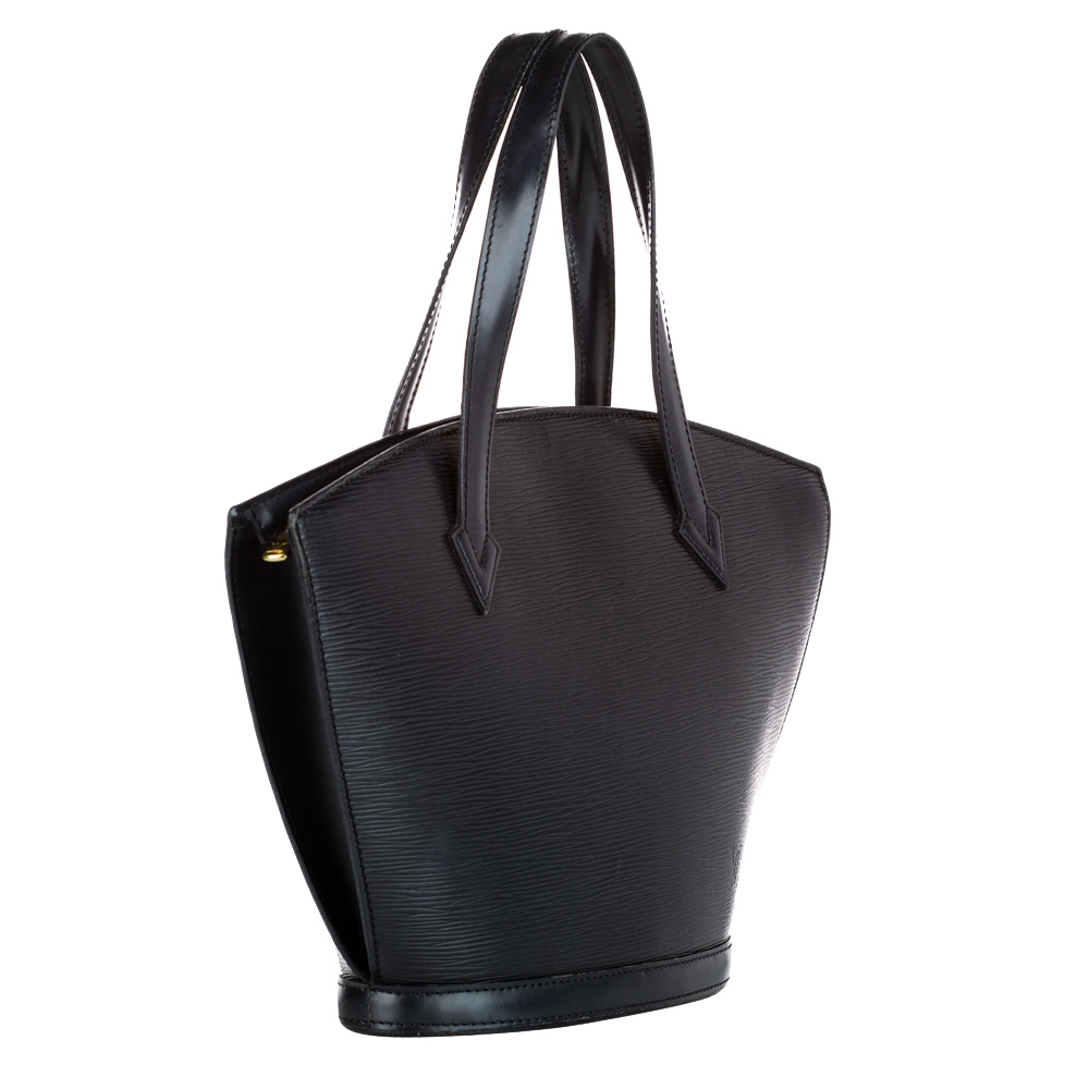 

Louis Vuitton Black Epi Leather Saint Jacques PM Short Strap Bag