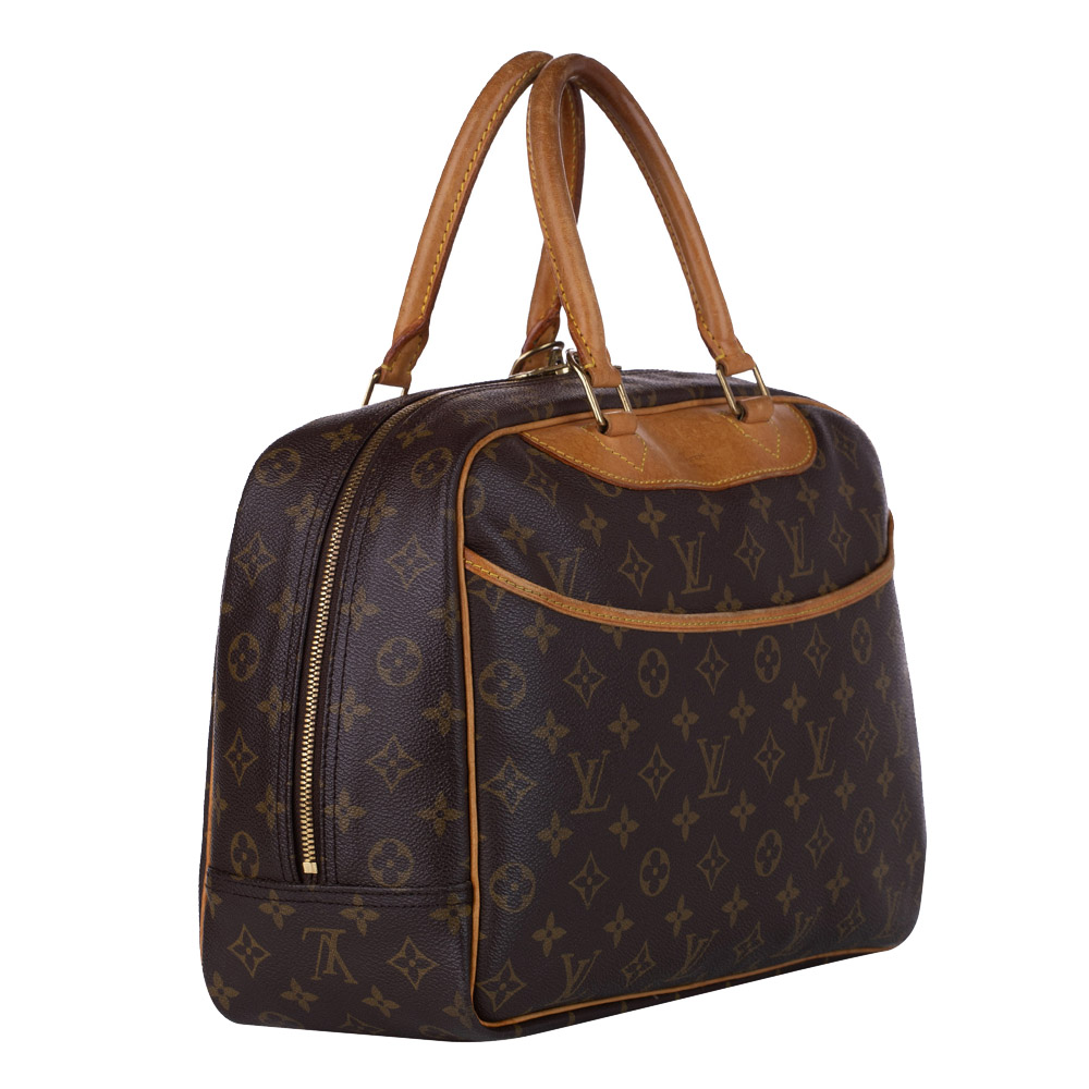 

Louis Vuitton Monogram Canvas Trouville Bag, Brown