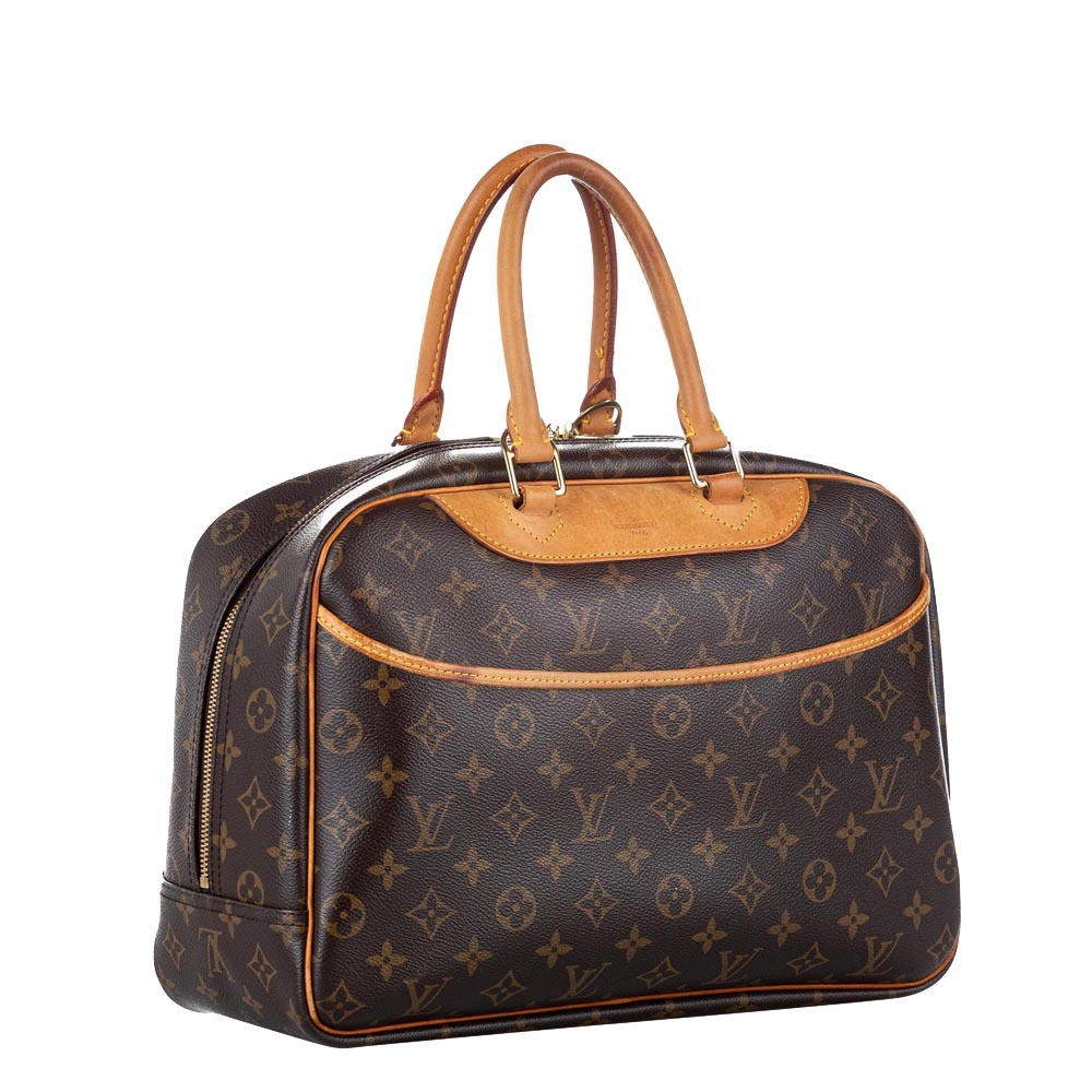 

Louis Vuitton Monogram Canvas Deauville Bag, Brown