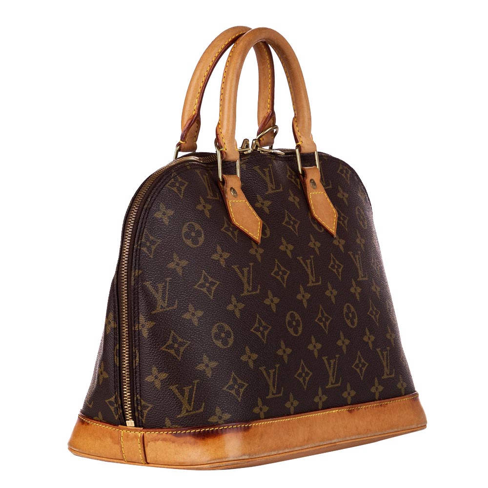 

Louis Vuitton Monogram Canvas Alma PM Bag, Brown