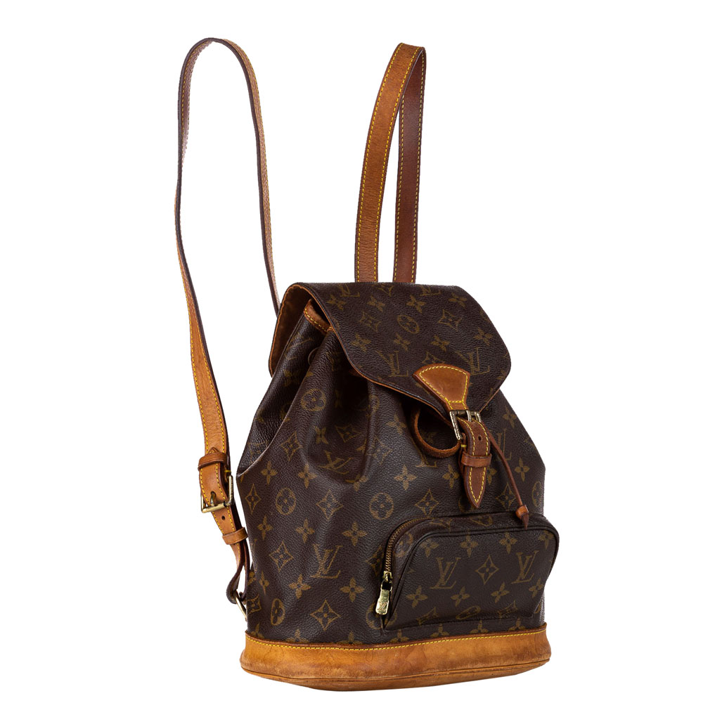 

Louis Vuitton Monogram Canvas Montsouris MM Bag, Brown