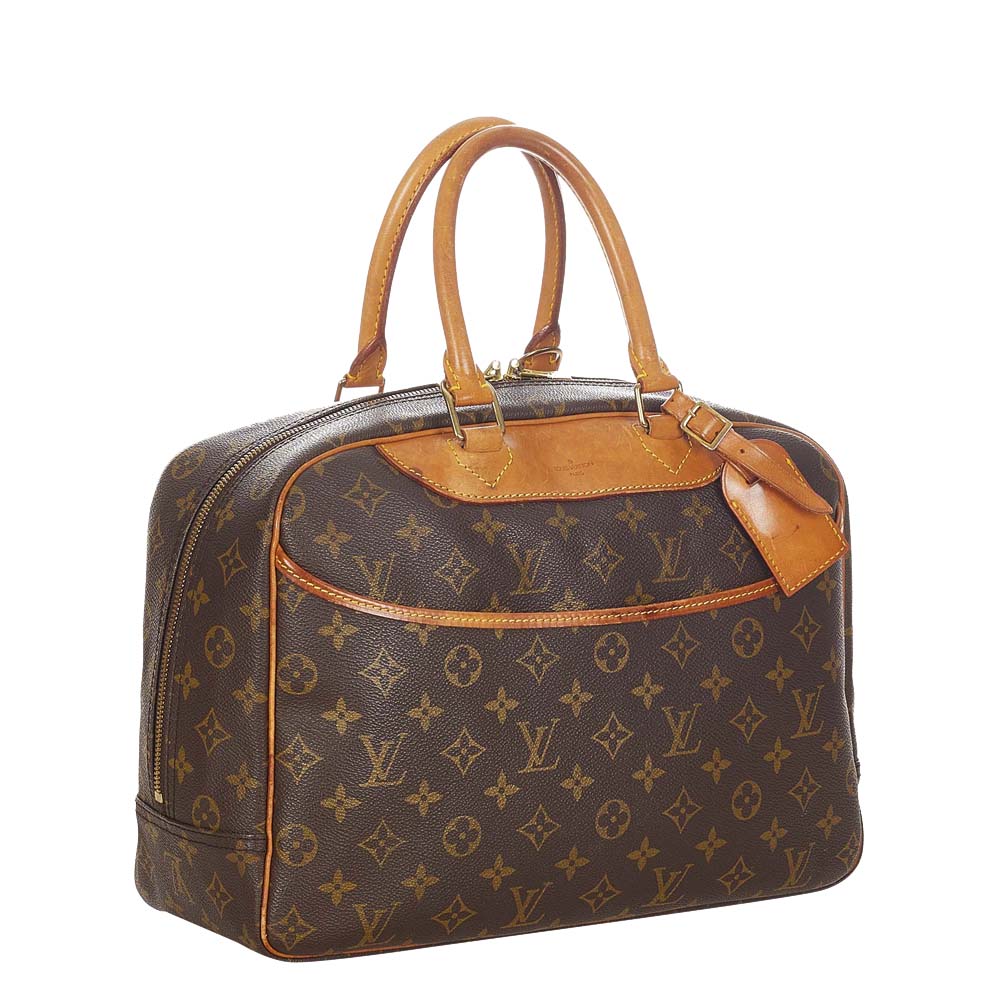 

Louis Vuitton Monogram Canvas Deauville Bag, Brown