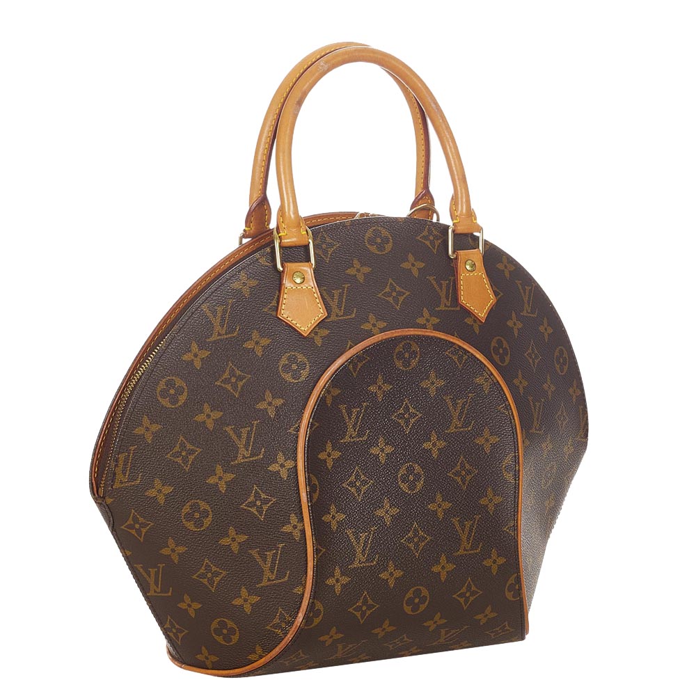 

Louis Vuitton Monogram Canvas Ellipse MM Bag, Brown