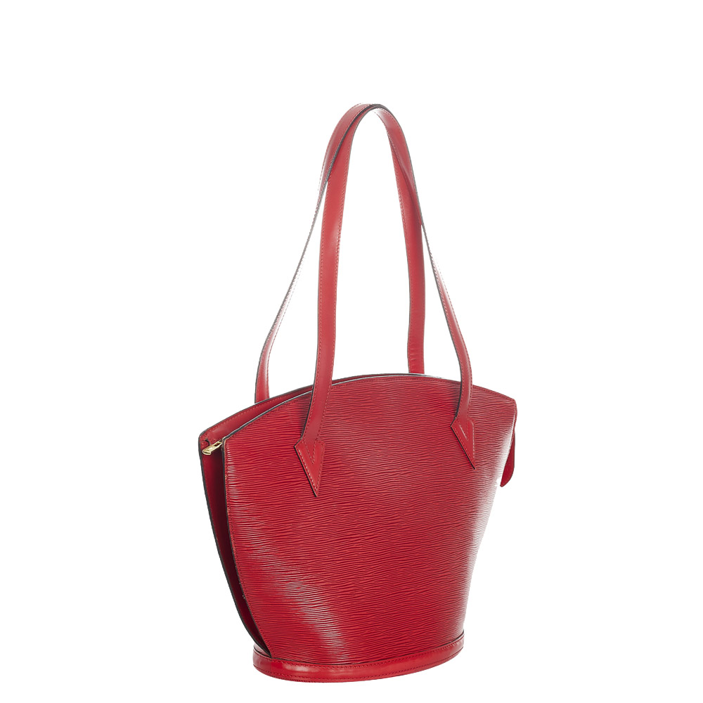 

Louis Vuitton Red Epi Leather Saint Jacques Long Strap GM Bag