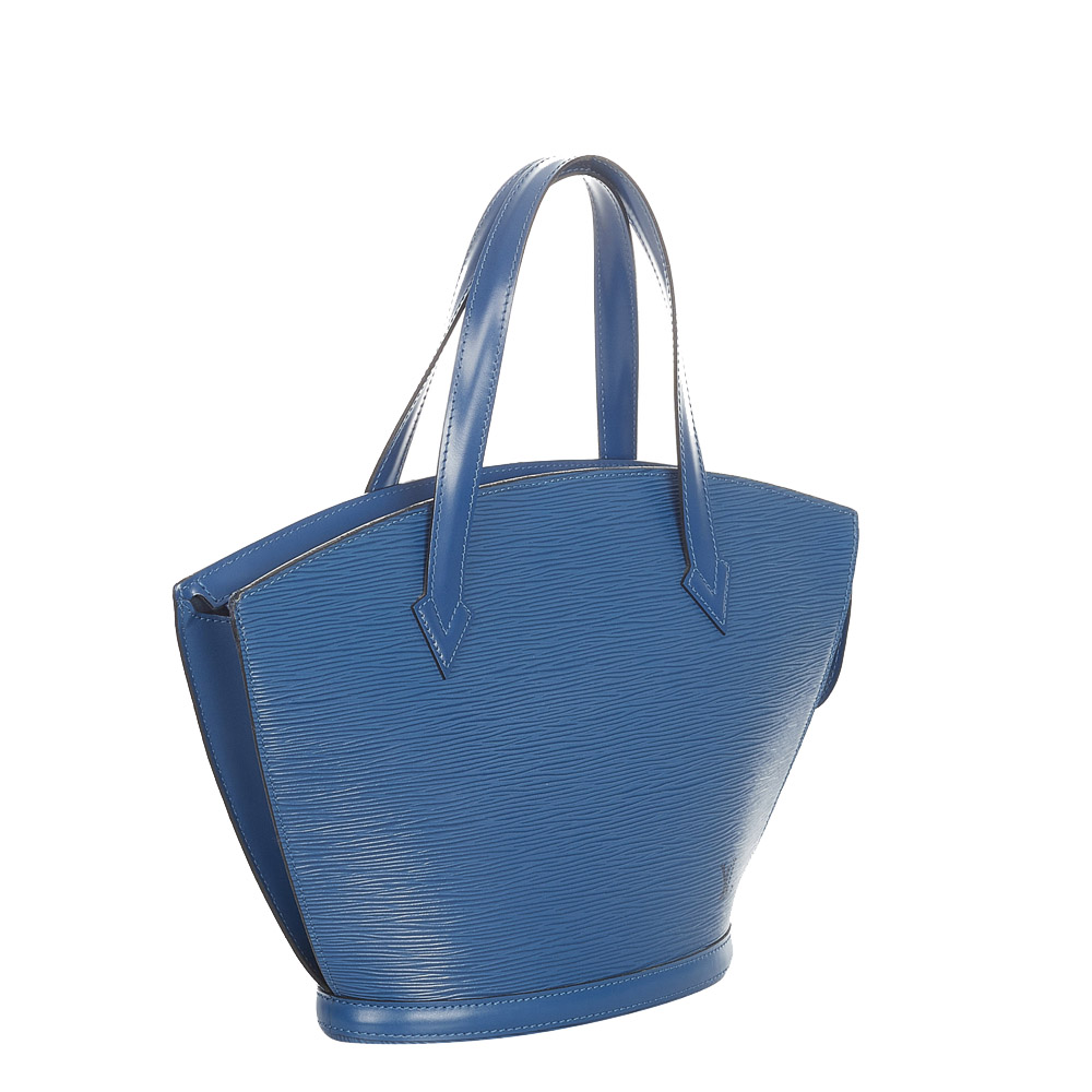 

Louis Vuitton Blue Epi Leather Saint Jacques Short Strap PM Bag