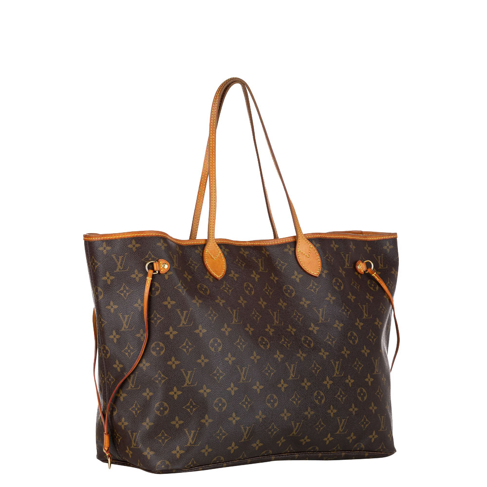 

Louis Vuitton Monogram Canvas Neverfull GM Bag, Brown