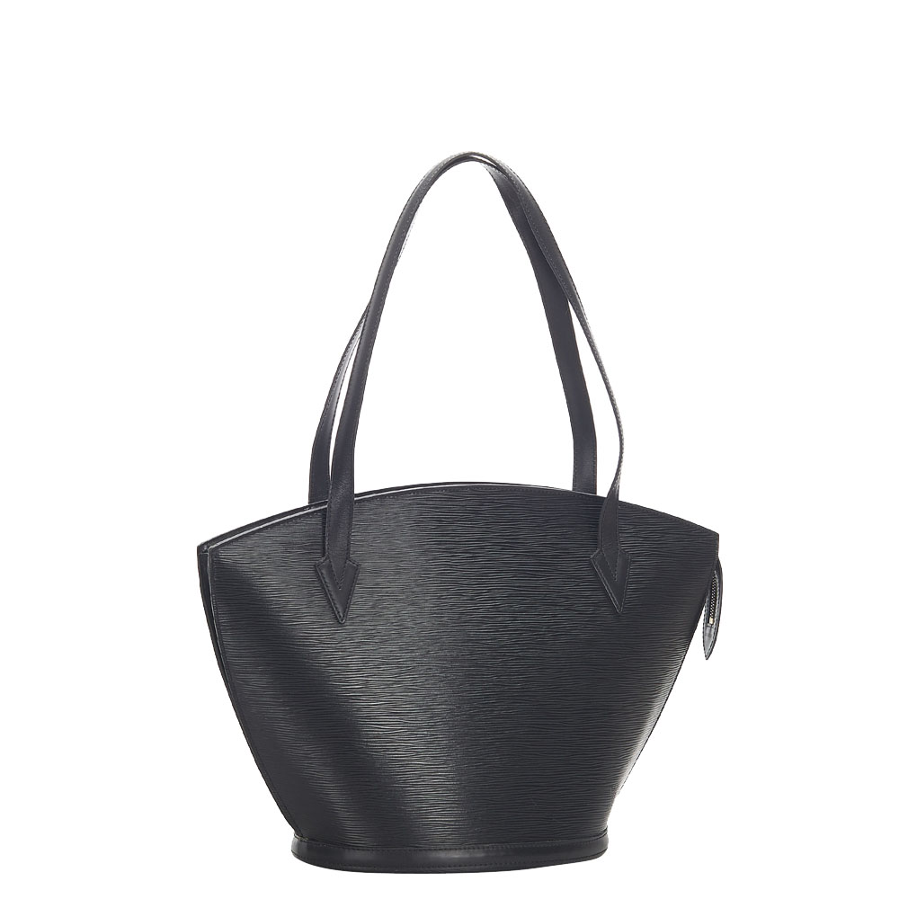 

Louis Vuitton Black Epi Leather Saint Jacques PM Long Strap Bag