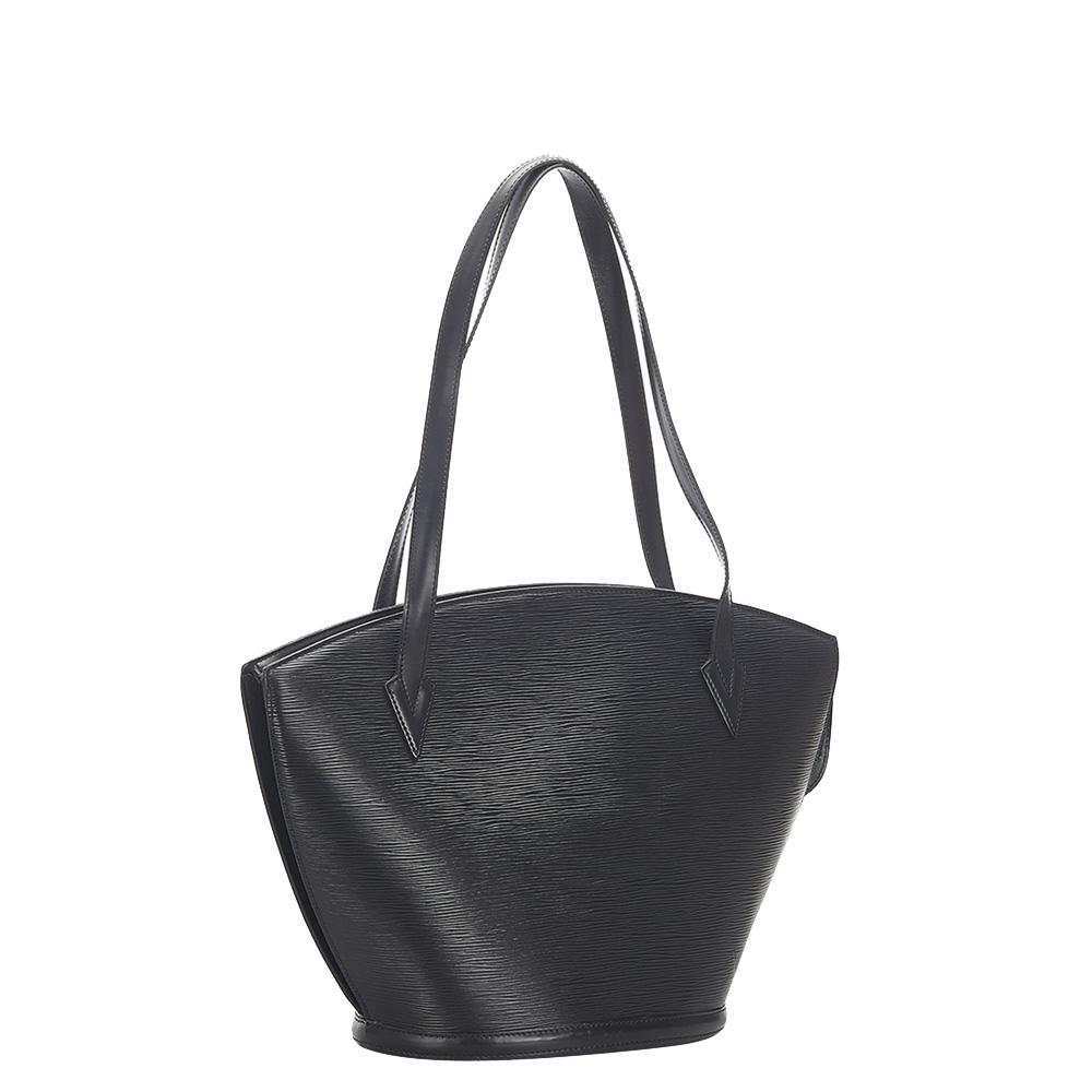 

Louis Vuitton Black Epi Leather Saint Jacques GM Long Strap Bag