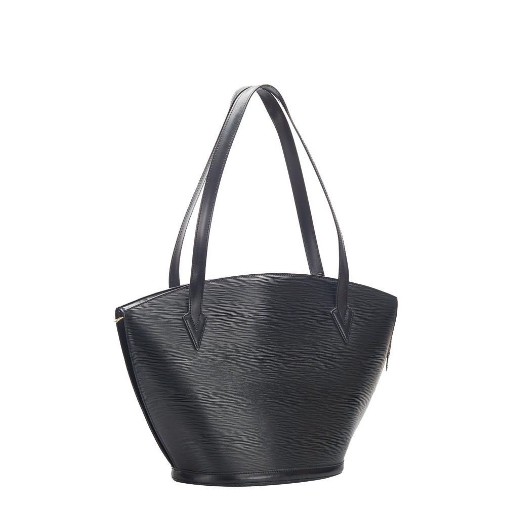 

Louis Vuitton Black Epi Leather Saint Jacques GM Long Strap Bag