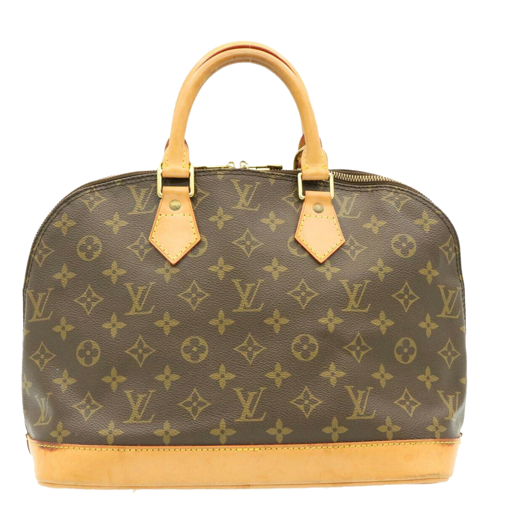 

Louis Vuitton Monogram Canvas Alma Bag, Brown