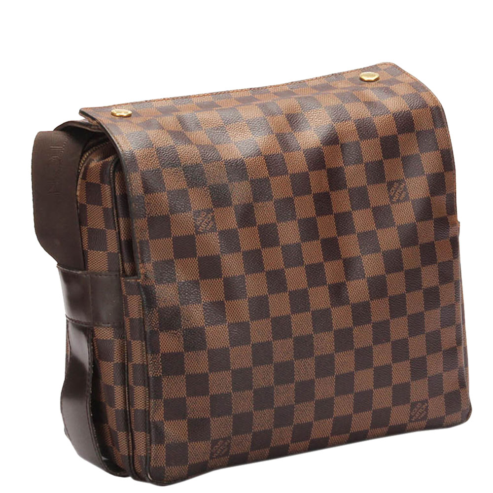 

Louis Vuitton Damier Ebene Canvas Naviglio Bag, Brown