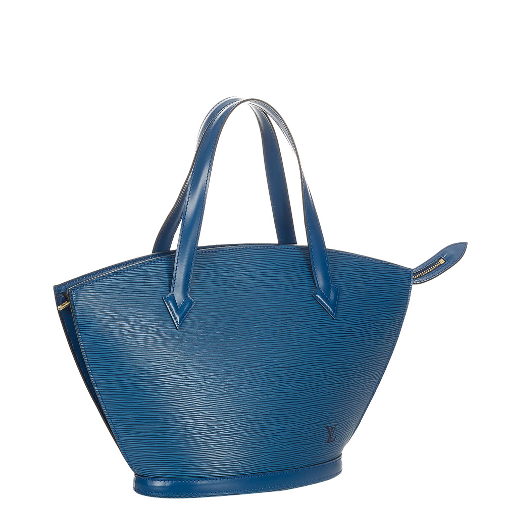 

Louis Vuitton Blue Epi Leather Saint Jacques PM Short Strap Bag