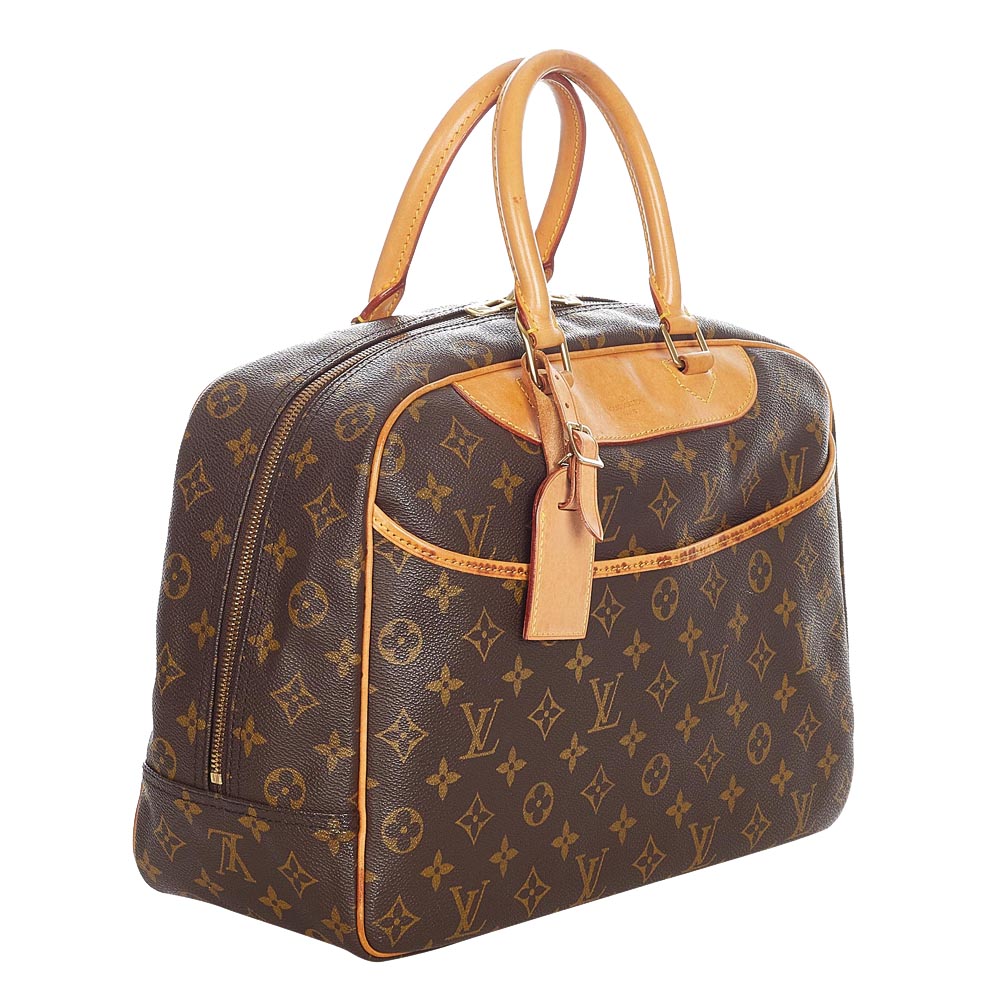 

Louis Vuitton Monogram Canvas Deauville Bag, Brown