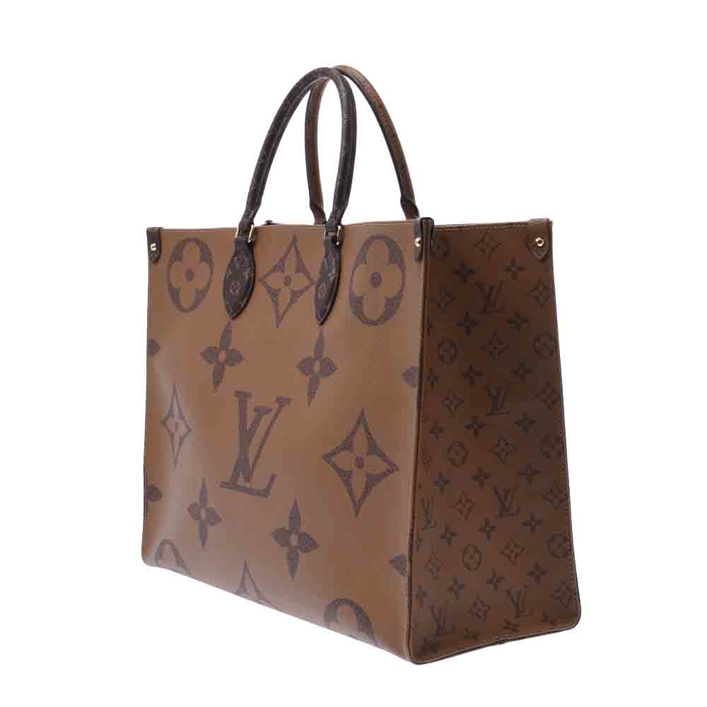 

Louis Vuitton Brown Monogram Canvas Onthego GM Tote Bag