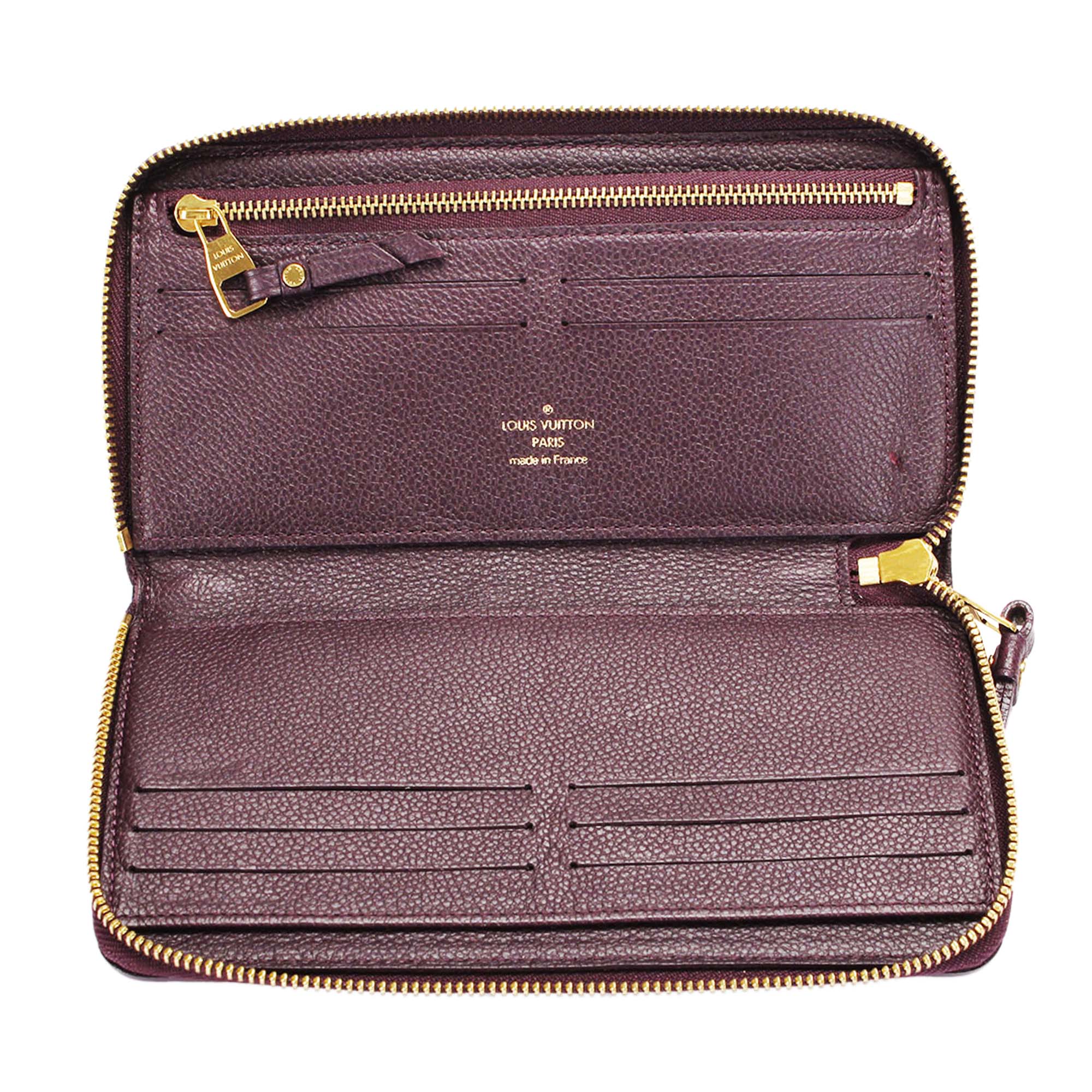 

Louis Vuitton Purple Calf Leather Empreinte Wallet