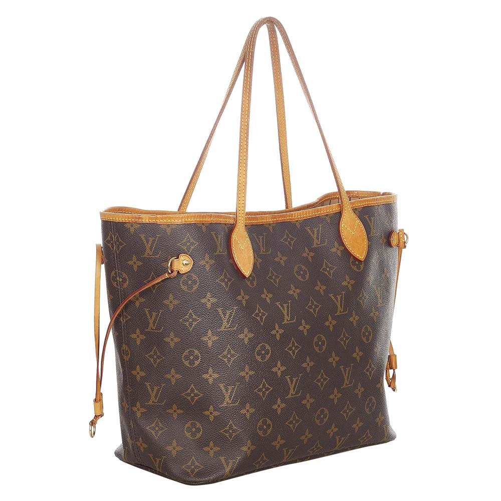 

Louis Vuitton Monogram Canvas Neverfull MM Bag, Brown