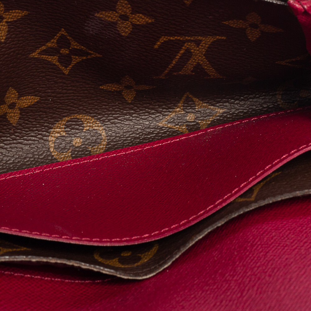 

Louis Vuitton Monogram Canvas Emilie Wallet, Brown