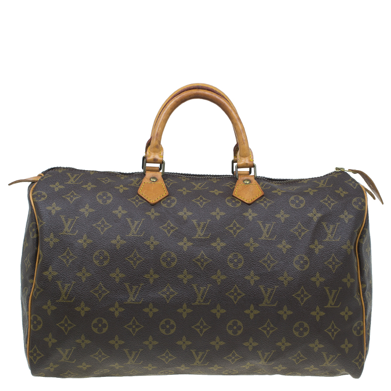 مملوكة مسبقًا Louis Vuitton Monogram Canvas Speedy 40