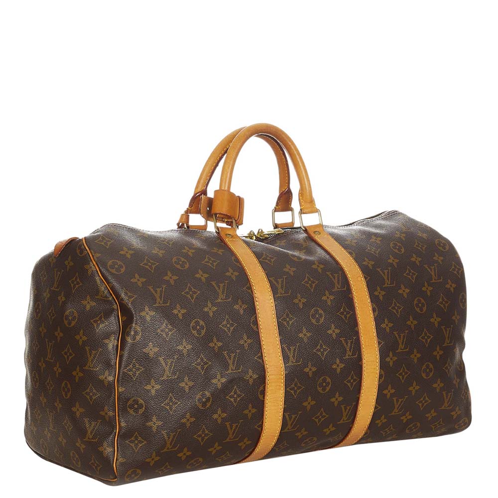 

Louis Vuitton Monogram Canvas Keepall 50 bag, Brown