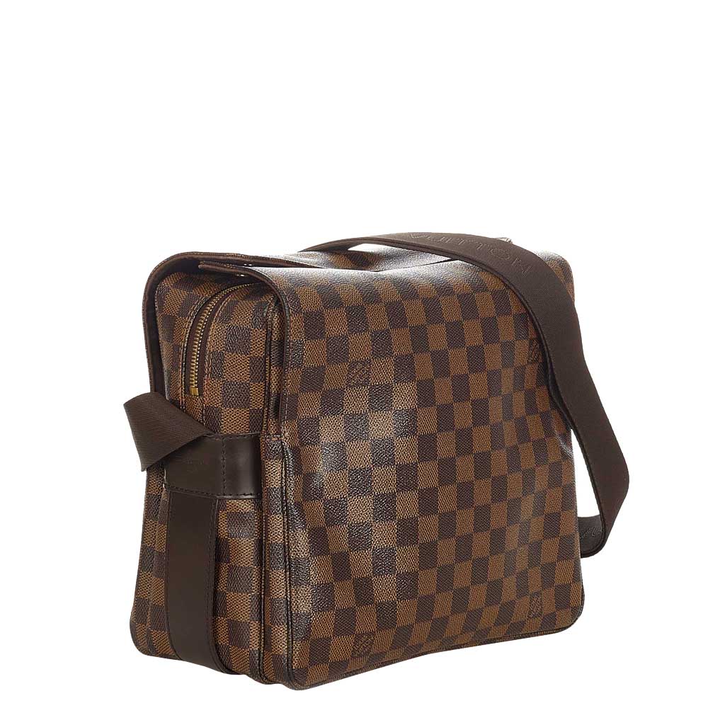 

Louis Vuitton Brown Canvas Naviglio Shoulder Bag