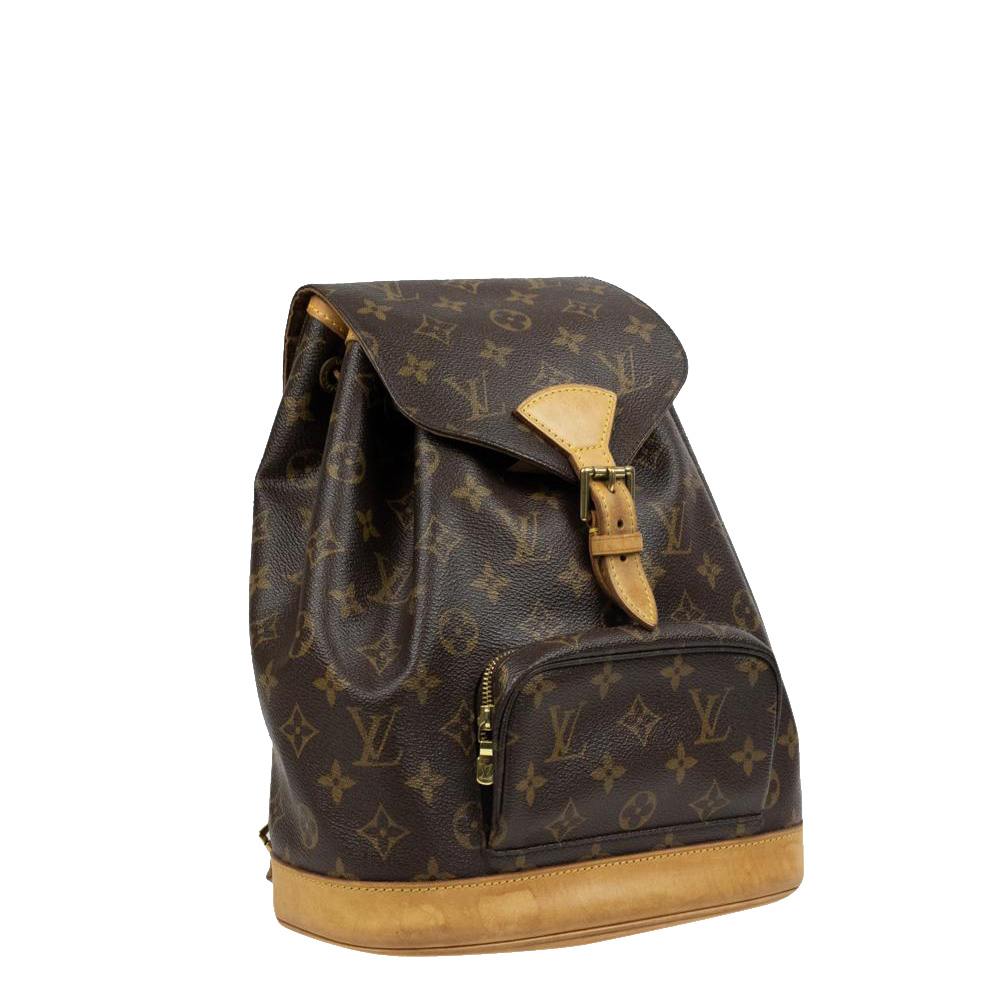 

Louis Vuitton Monogram Canvas Montsouris Backpack, Brown