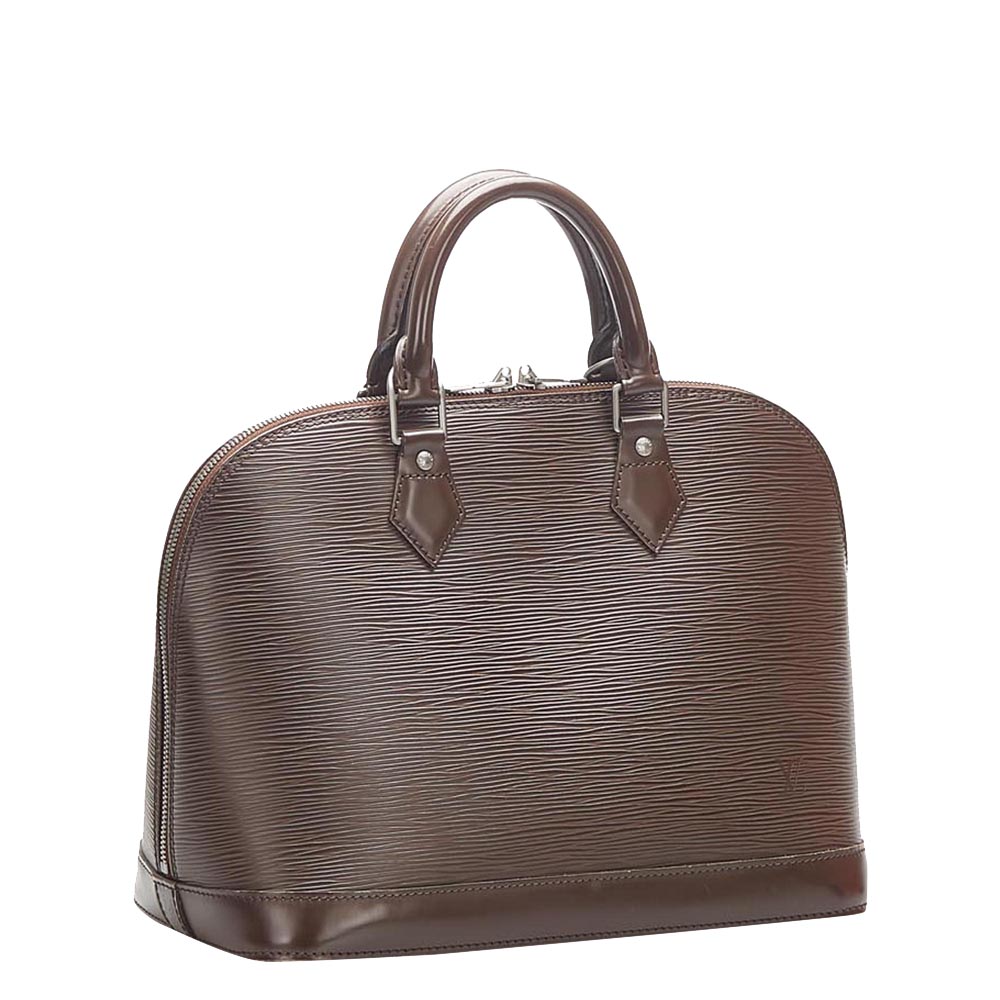 

Louis Vuitton Brown Epi Leather Alma PM Bag
