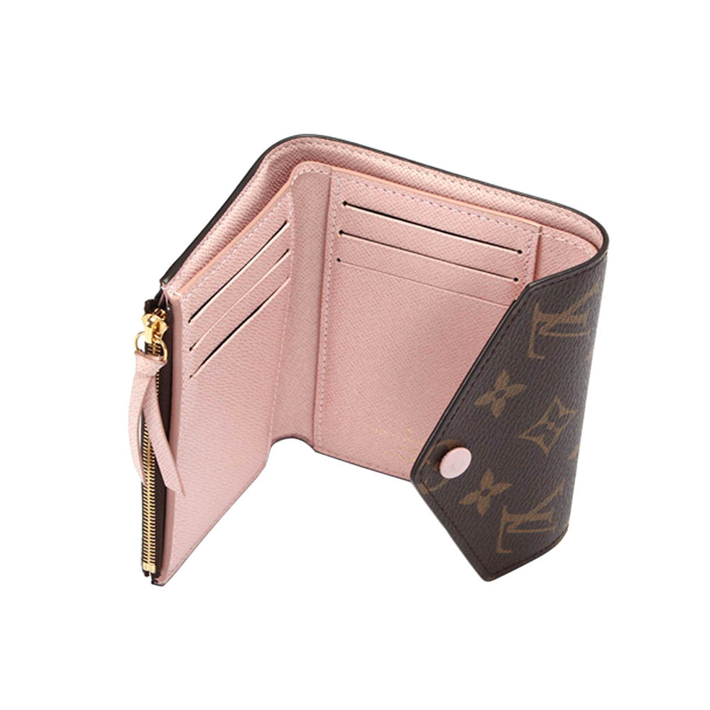 

Louis Vuitton Monogram Canvas Victorine Wallet, Brown