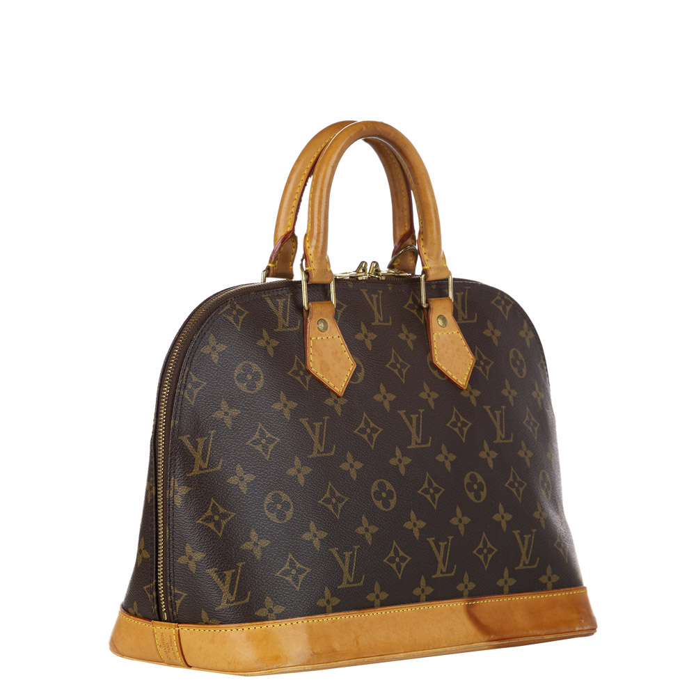 

Louis Vuitton Monogram Canvas Alma PM Bag, Brown
