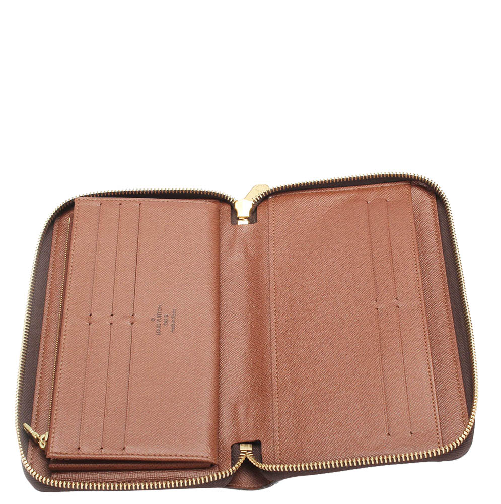

Louis Vuitton Brown Monogram Canvas Zippy Organizer Wallet