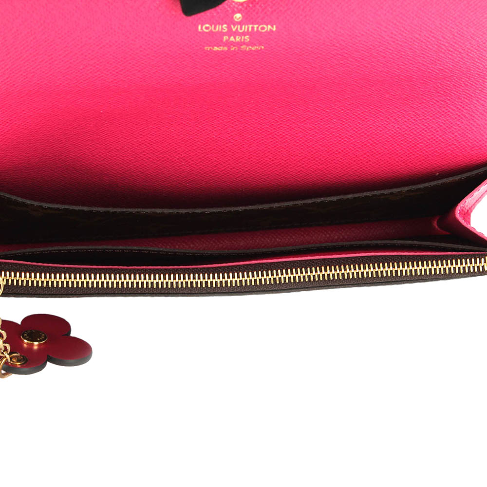 

Louis Vuitton Brown Monogram Canvas Emilie Wallet