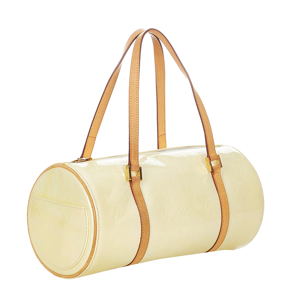 

Louis Vuitton White Vernis Leather Bedford Shoulder Bag, Brown