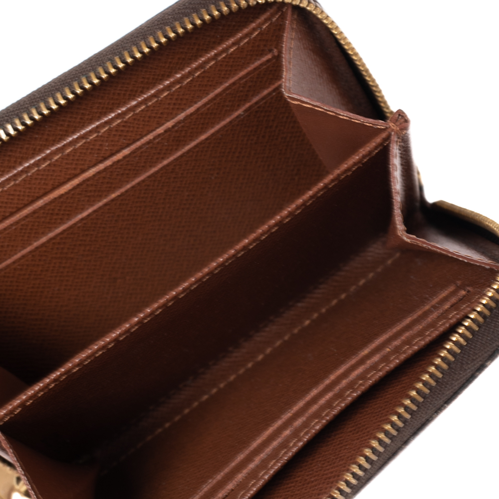 

Louis Vuitton Monogram Canvas Zippy Coin Purse, Brown
