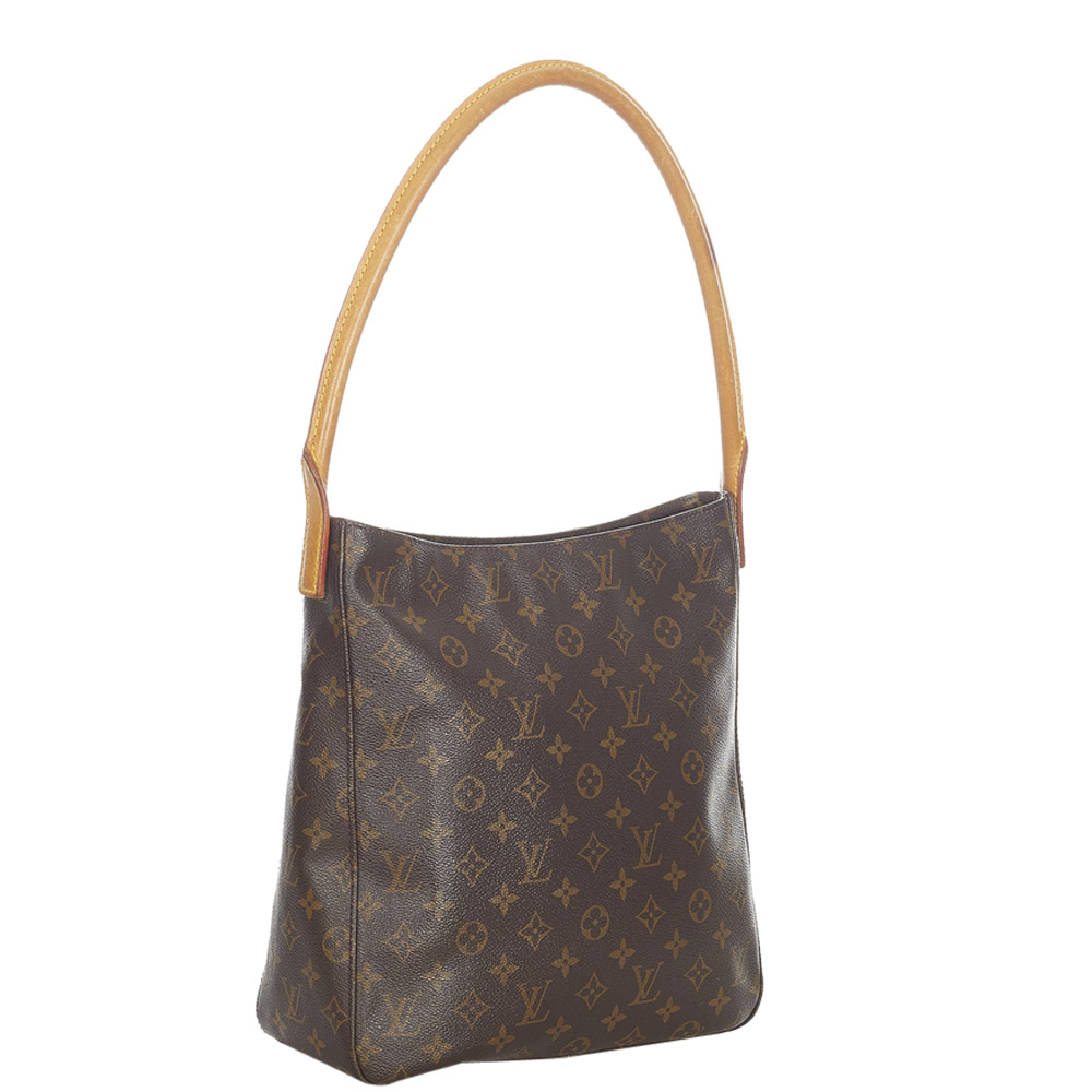 

Louis Vuitton Monogram Canvas Looping GM Bag, Brown