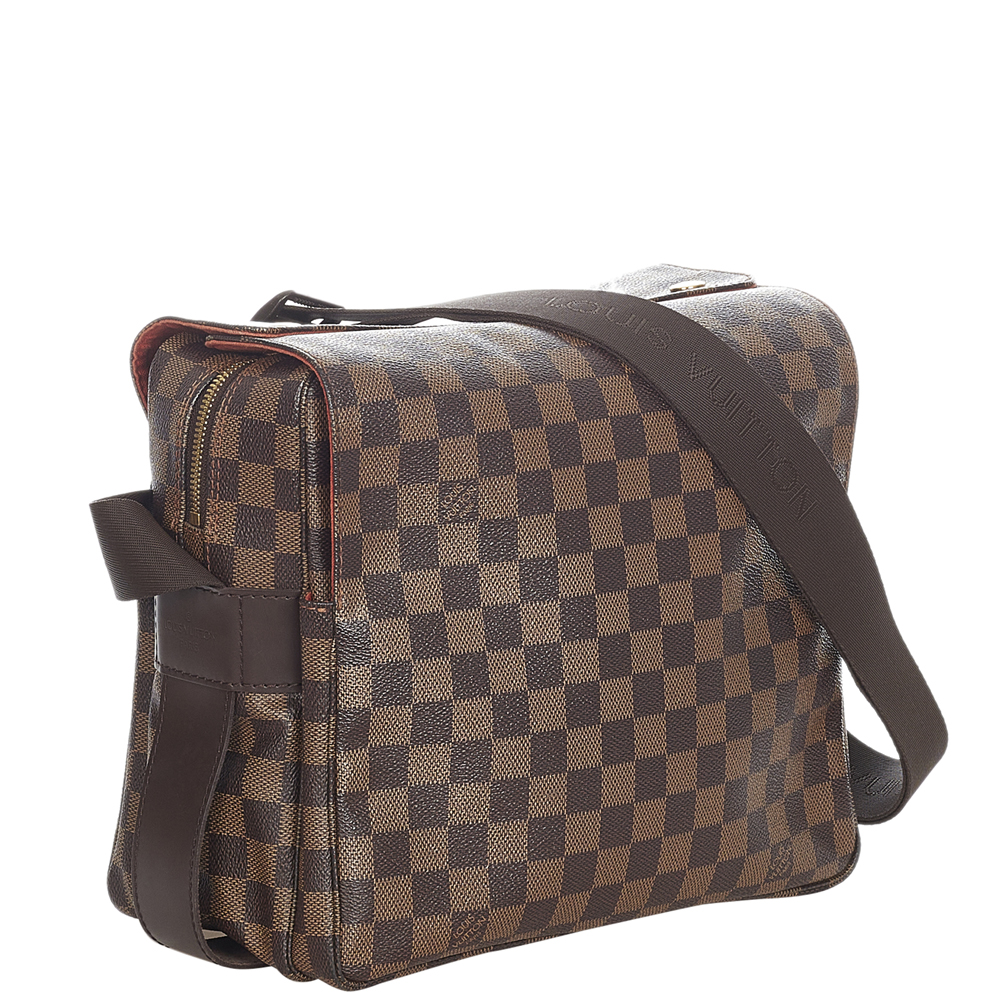 

Louis Vuitton Damier Ebene Canvas Naviglio Bag, Brown