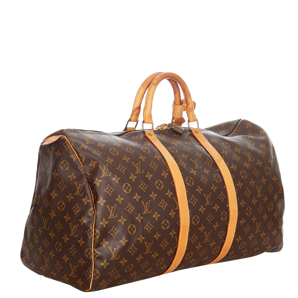 

Louis Vuitton Monogram Canvas Keepall 55 bag, Brown