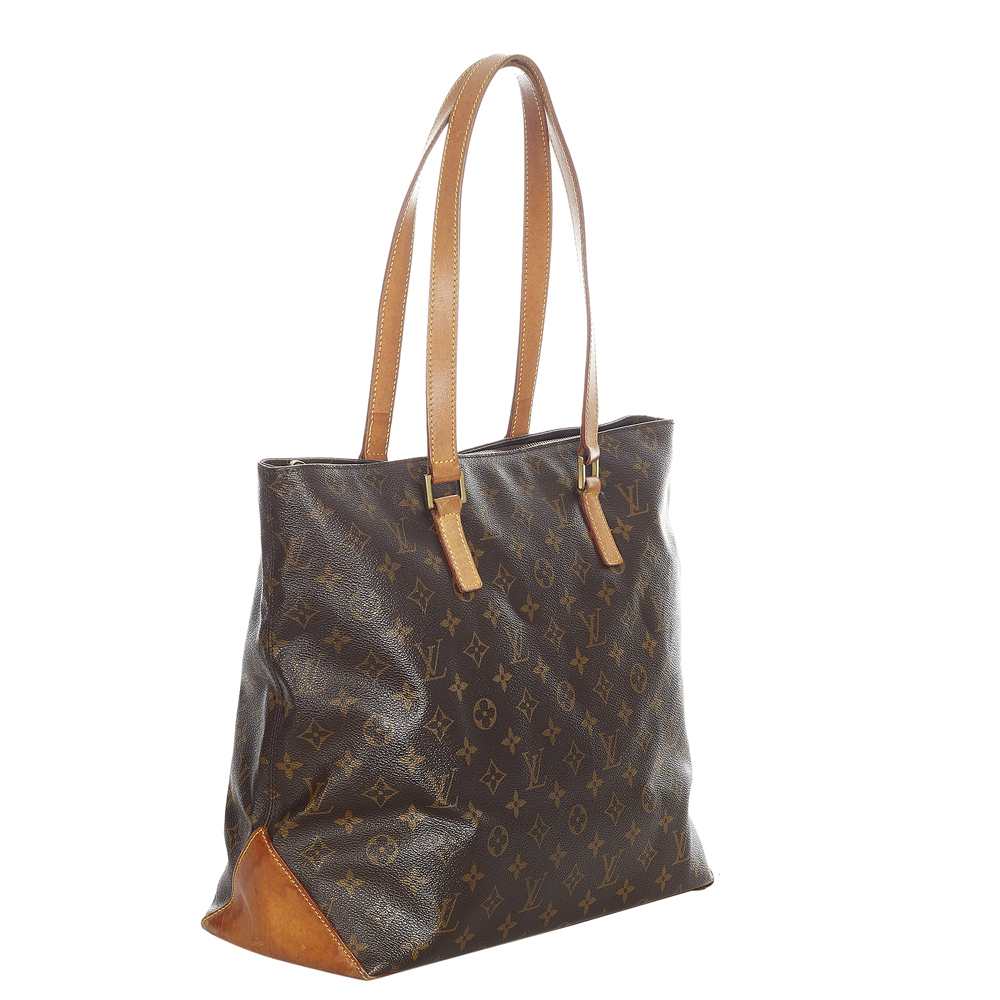 

Louis Vuitton Monogram Canvas Cabas Mezzo Bag, Brown