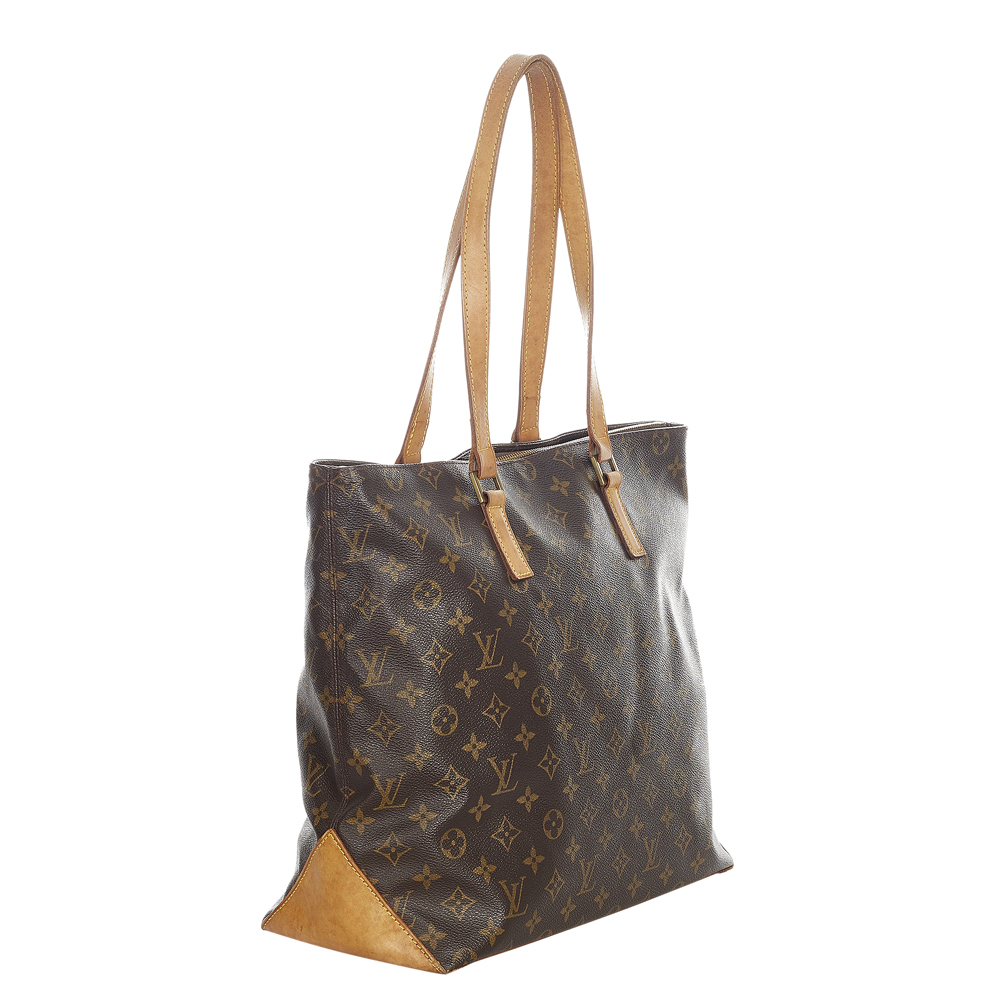 

Louis Vuitton Monogram Canvas Cabas Mezzo Bag, Brown