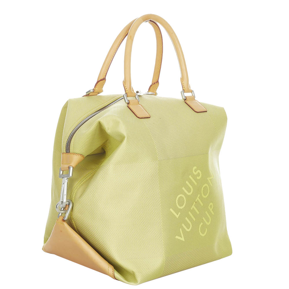 

Louis Vuitton Green Damier Geant Canvas Cup Cube Bag