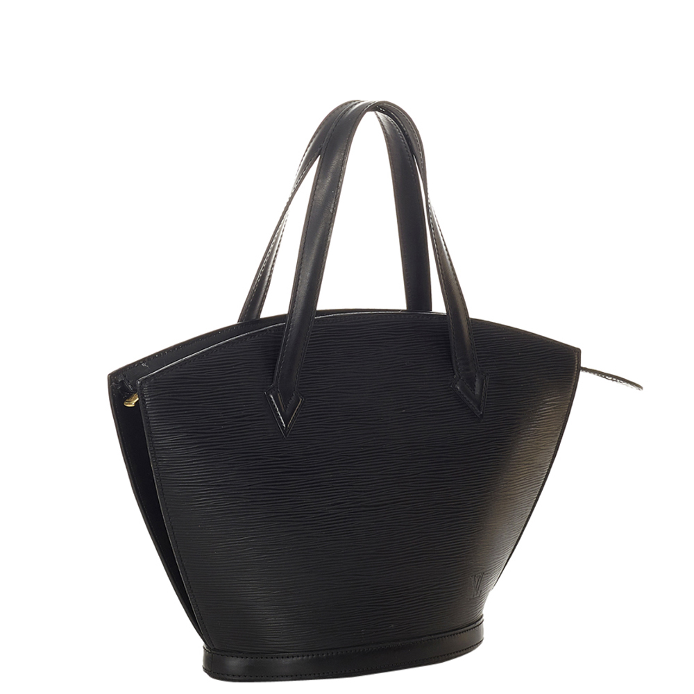 

Louis Vuitton Black Epi Leather Saint Jacques PM Short Strap Bag