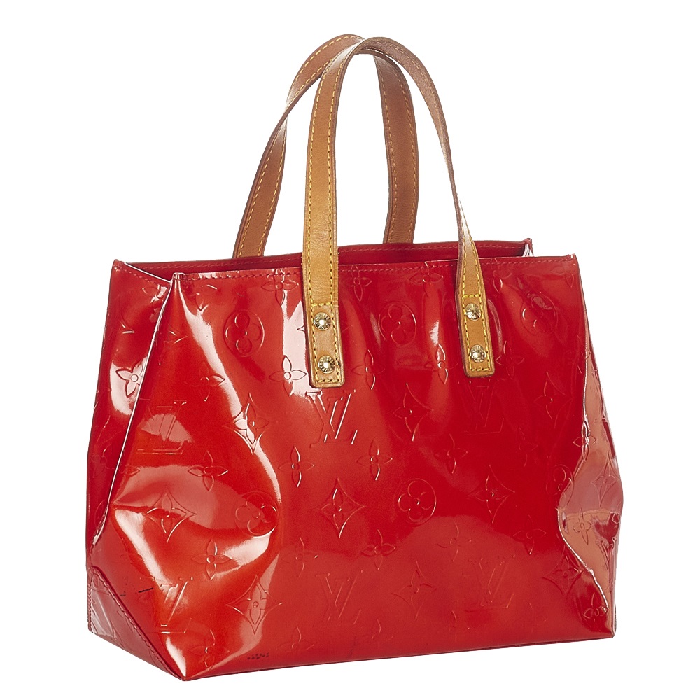 

Louis Vuitton Red Monogram Vernis Reade PM Bag