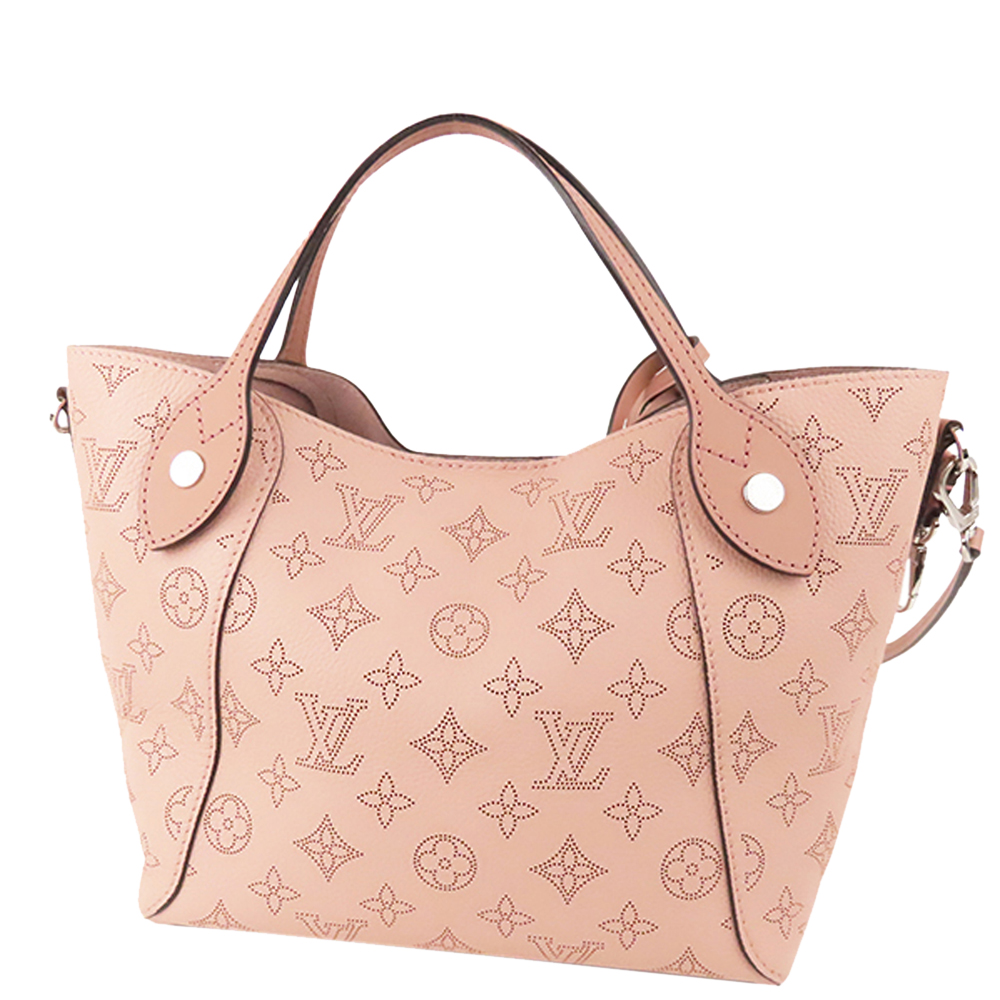 

Louis Vuitton Pink Calf Leather Mahina Hina PM Shoulder Bag