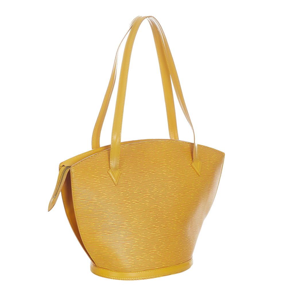 

Louis Vuitton Yellow Epi Leather Saint Jacques PM Long Strap Bag